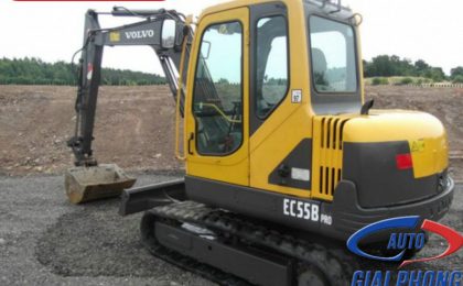 Báo giá máy xúc đào bánh xích Volvo EC55B Pro 0.24 Khối